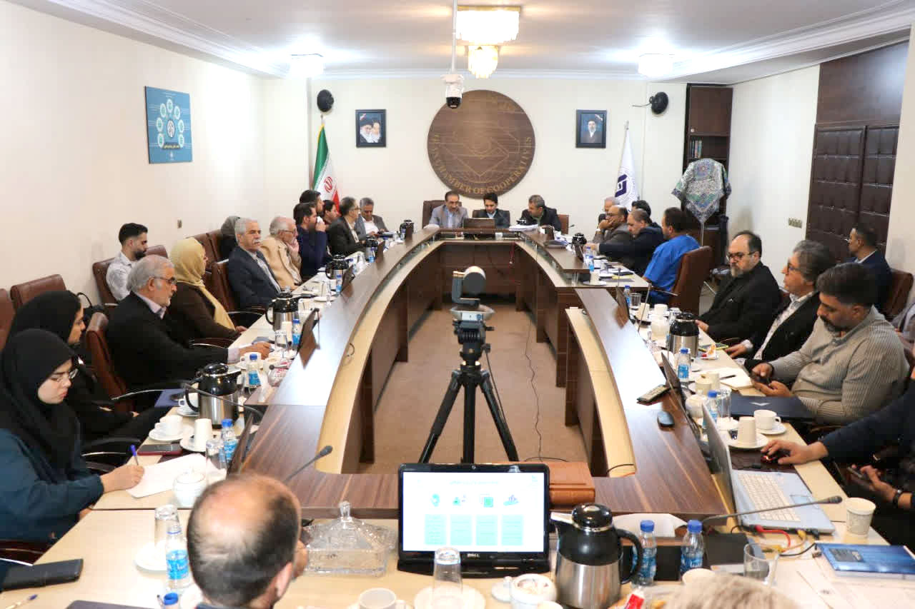 حضورمدیرعامل  شرکت تعاونی شهید منصور ستاری(شمس) در جلسه کمیسیون دانش‌بنیان اداره کل تعاون کشور،